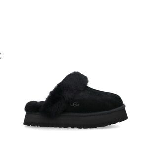 Black UGG Disquette Platform Clogs + original Box